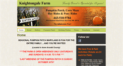 Desktop Screenshot of knightongalefarm.com